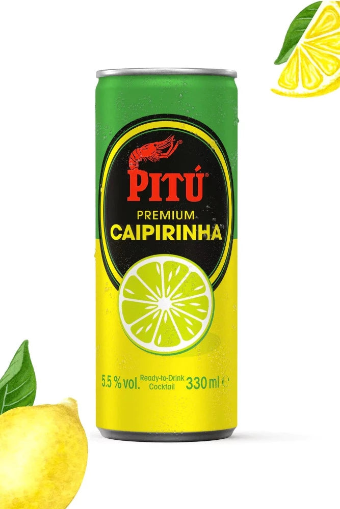 Pitu Caipirinha Dose 5,5% vol. 330ml. 